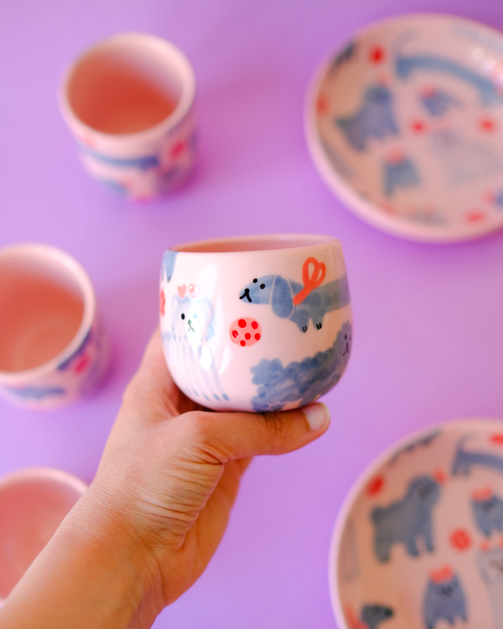 KABELKOVÉ PSÍKY Latte cup – Obrázok 3