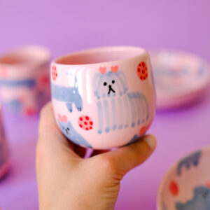 KABELKOVÉ PSÍKY Latte cup