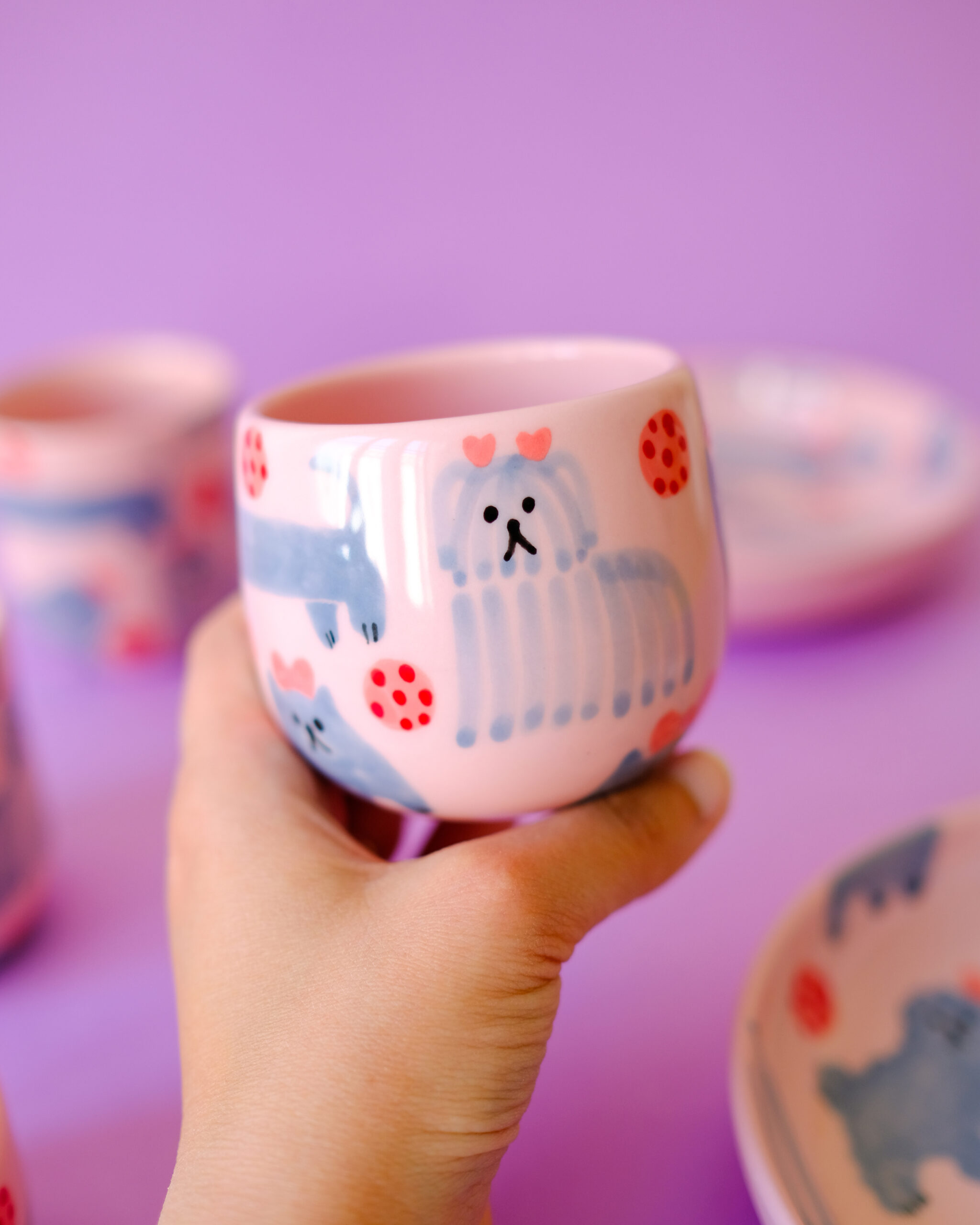 KABELKOVÉ PSÍKY Latte cup