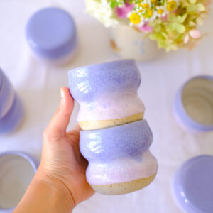 Snail cup - PURPLE RAIN
