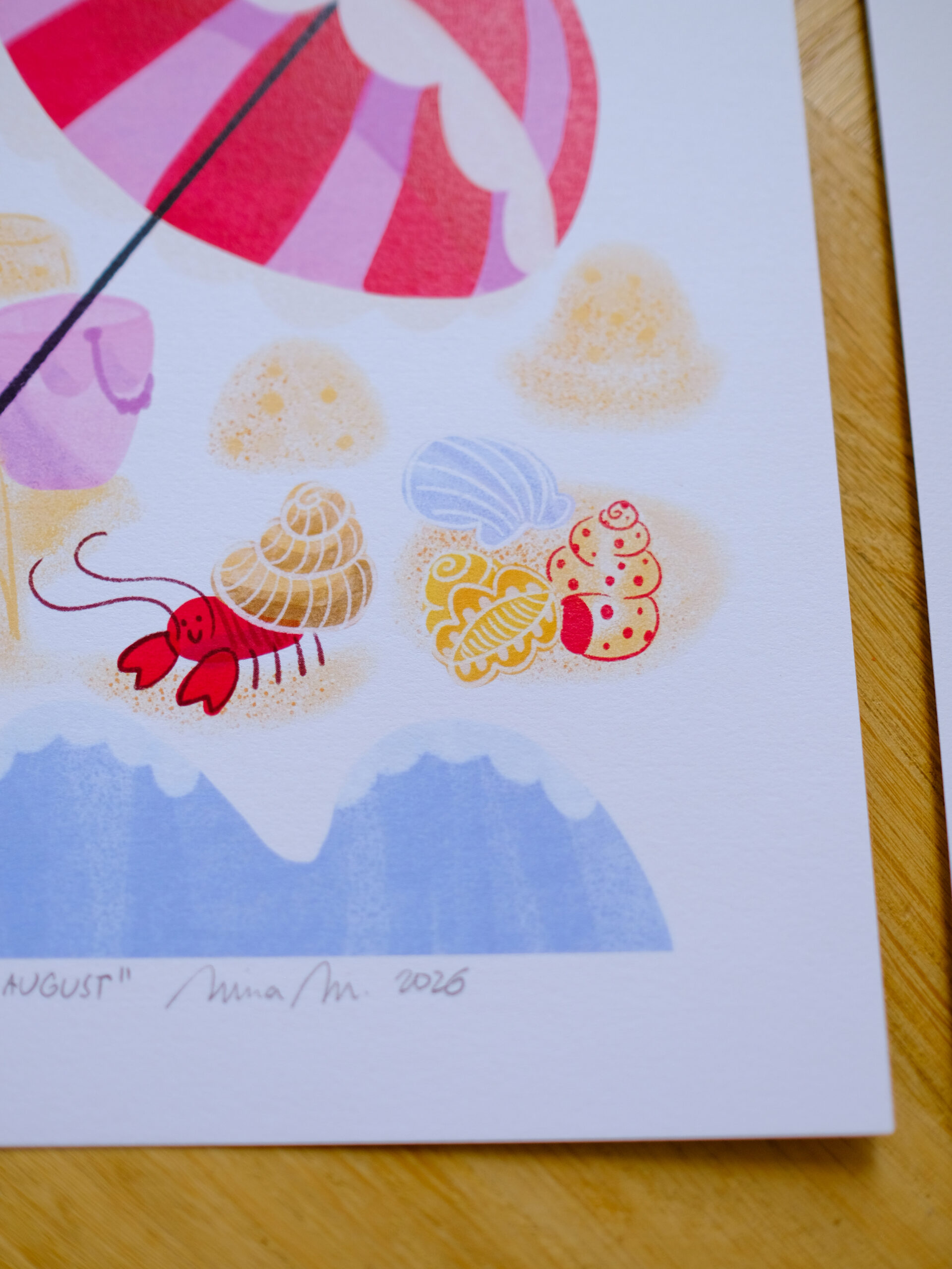 Art print "AUGUST" – Obrázok 9