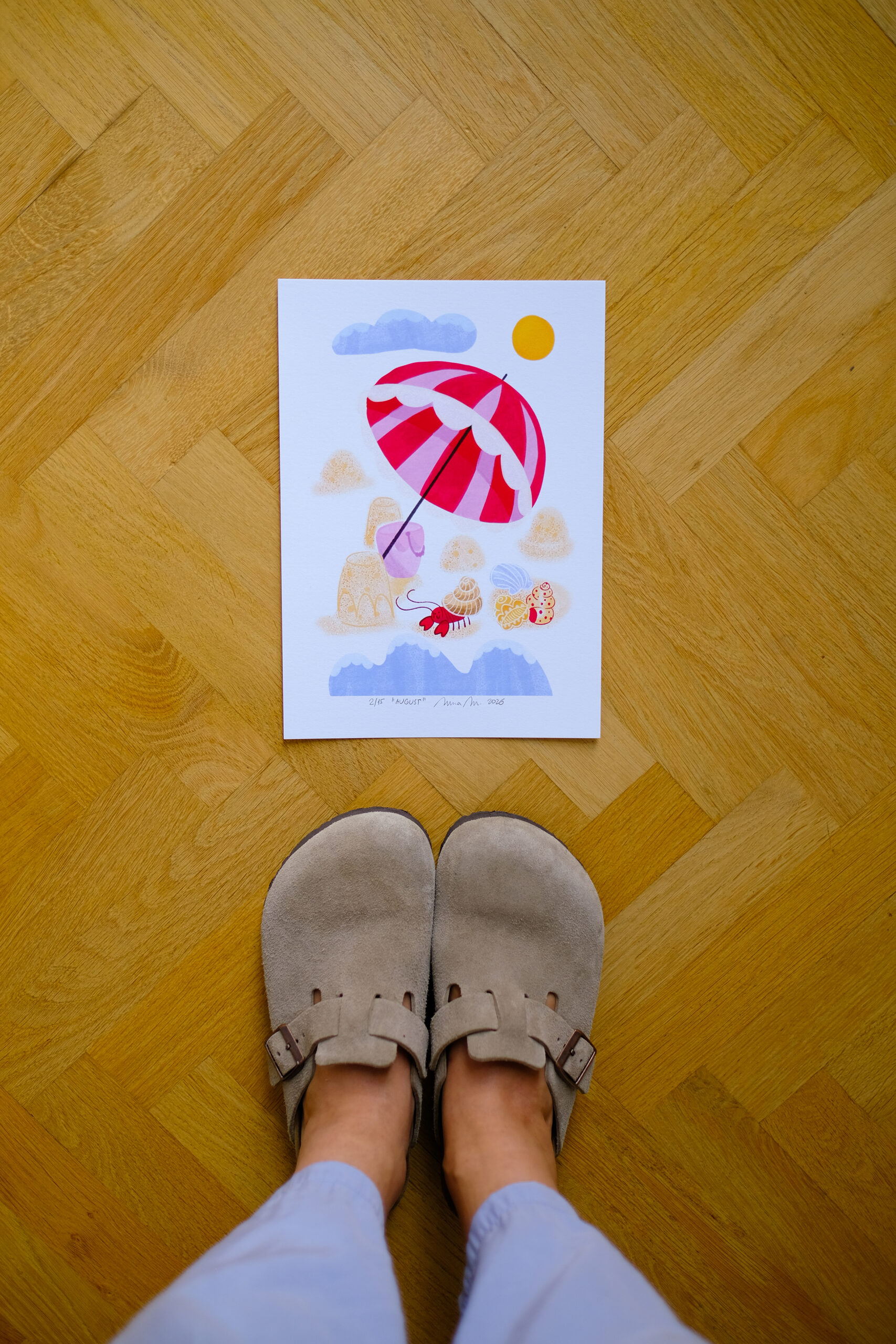 Art print "AUGUST" – Obrázok 7