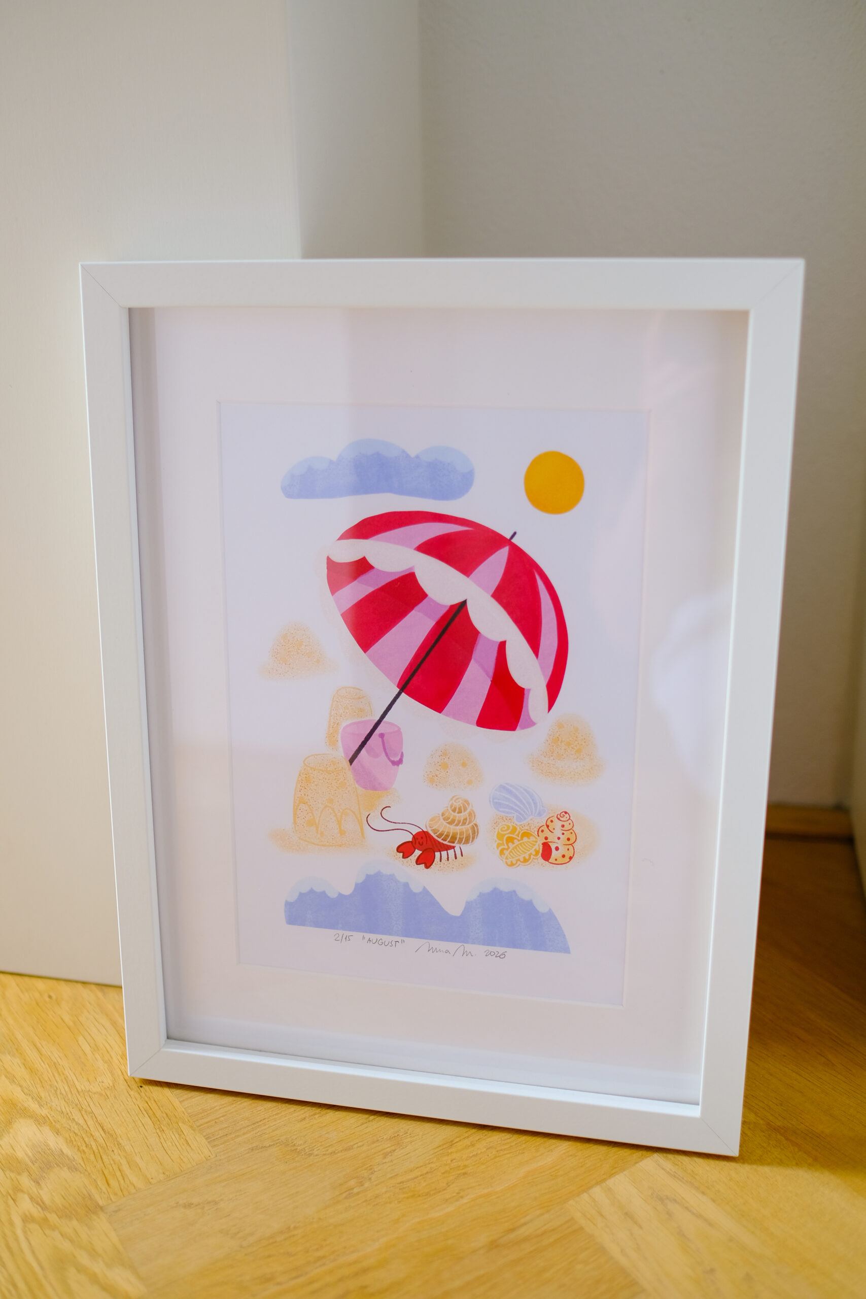 Art print "AUGUST" – Obrázok 4