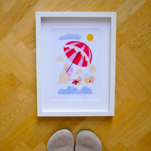 Art print "AUGUST"