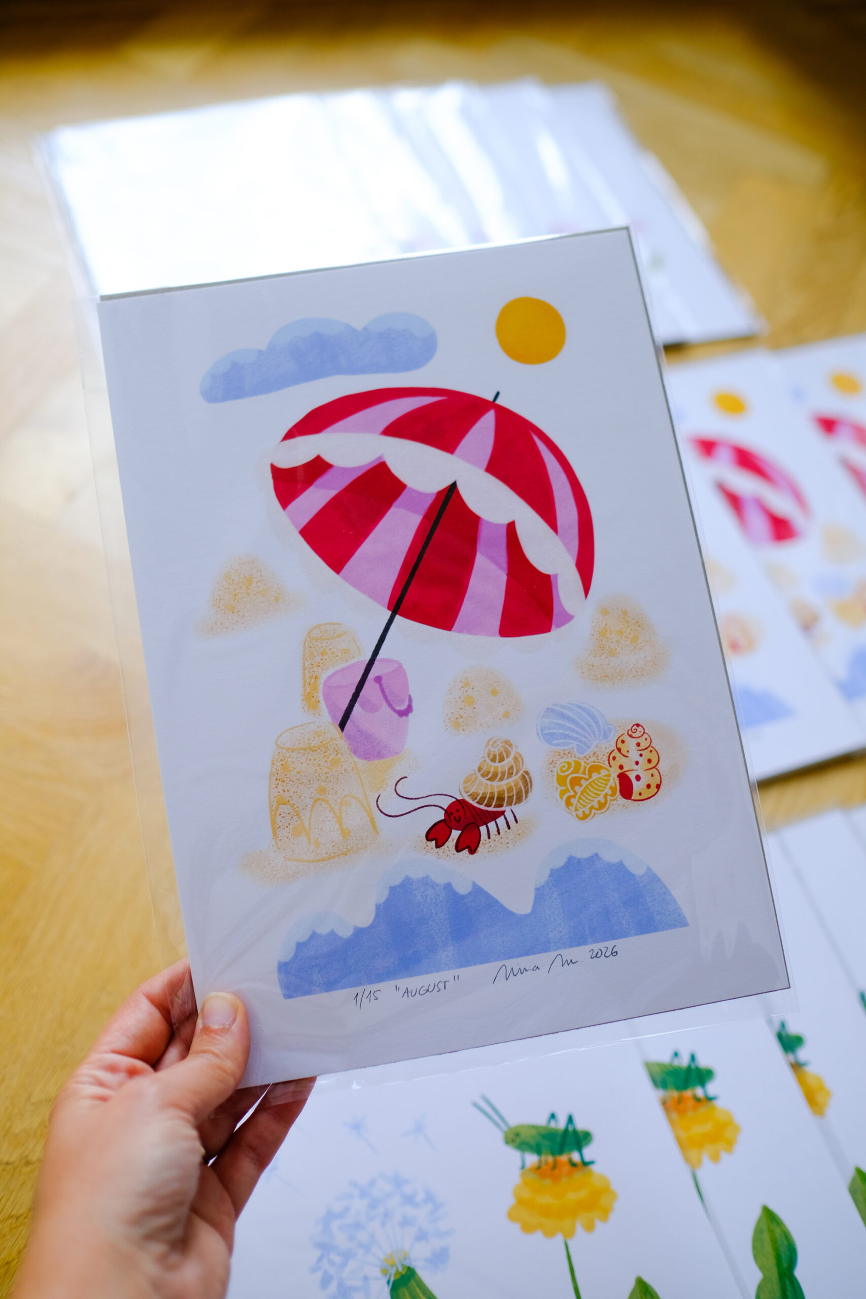 Art print "AUGUST" – Obrázok 2