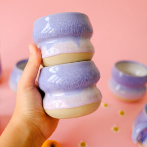 Snail cup - PURPLE RAIN